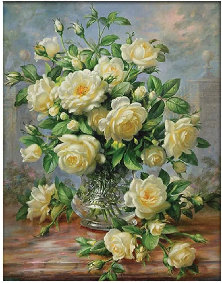 Beautiful Flower | Diamond Painting