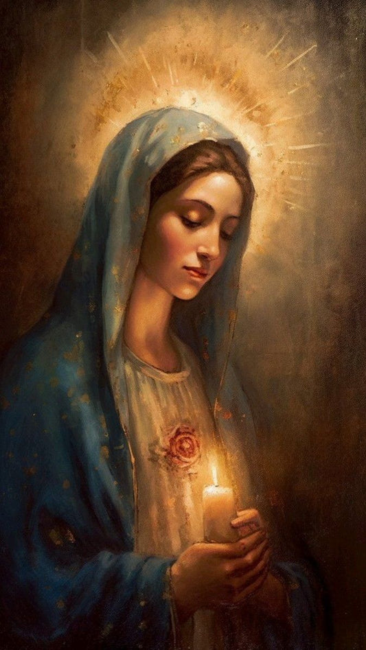 Virgin Mary | Diamond Painting