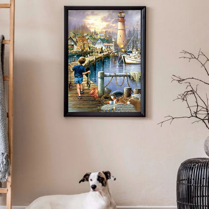 Fisherman Boy | Diamond Painting