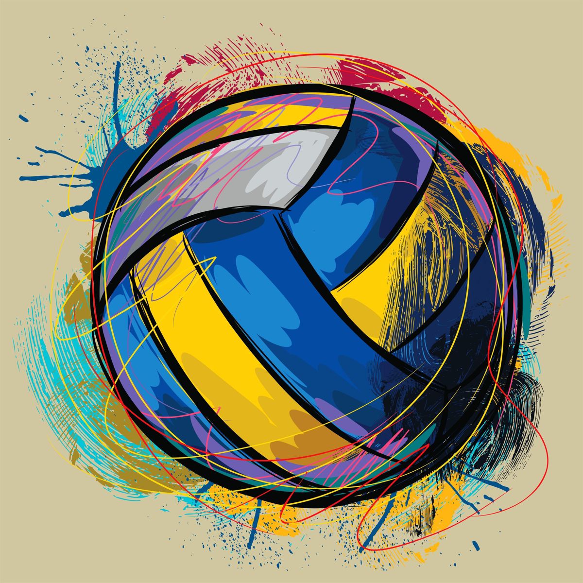 Volleyball | Diamond Painting