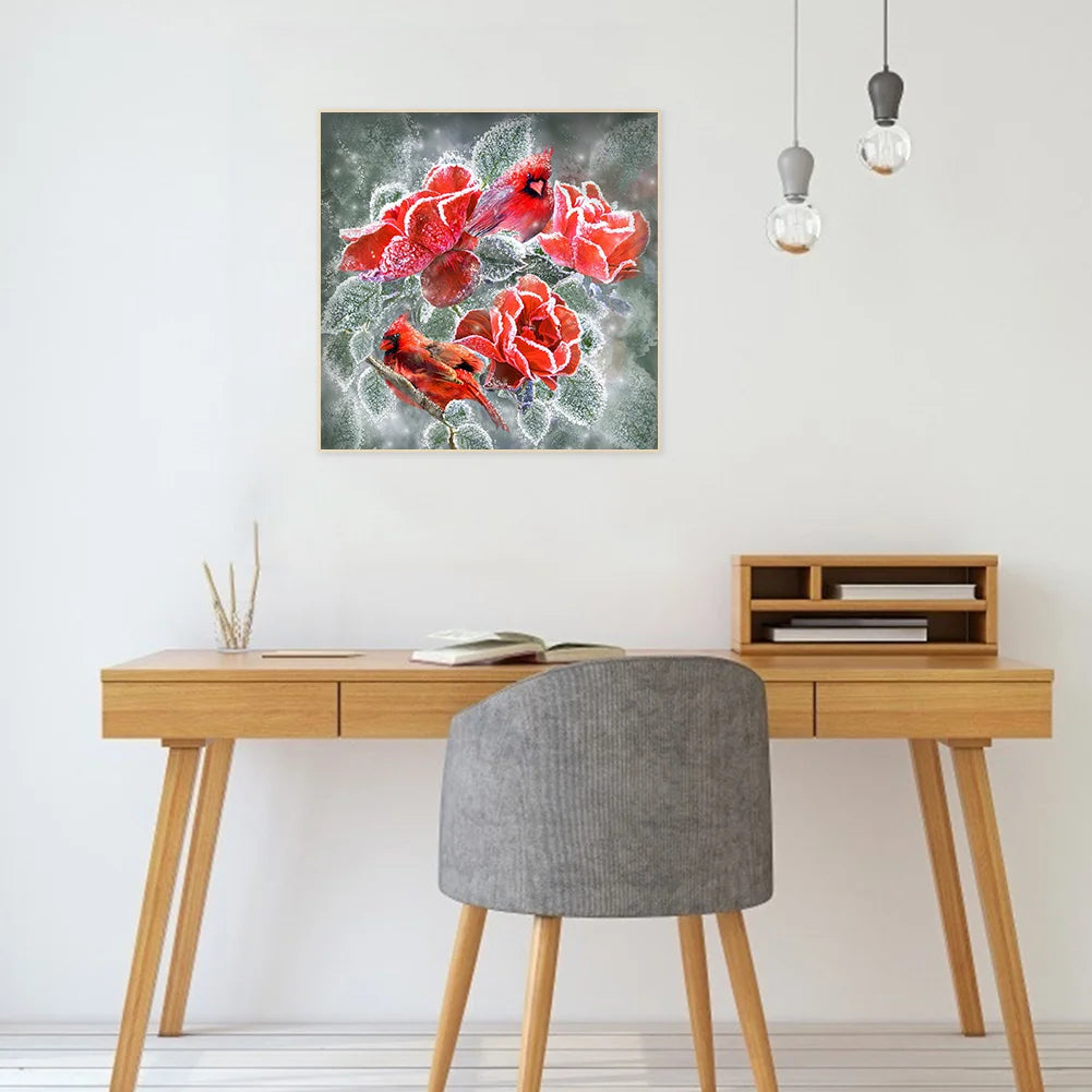 Red Cardinal Bird | Diamond Painting