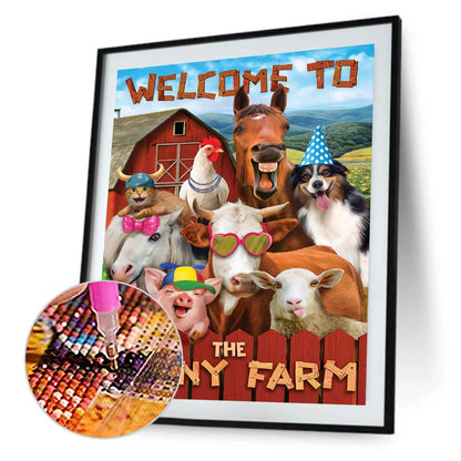 Farm Animals Dog | Diamond Painting
