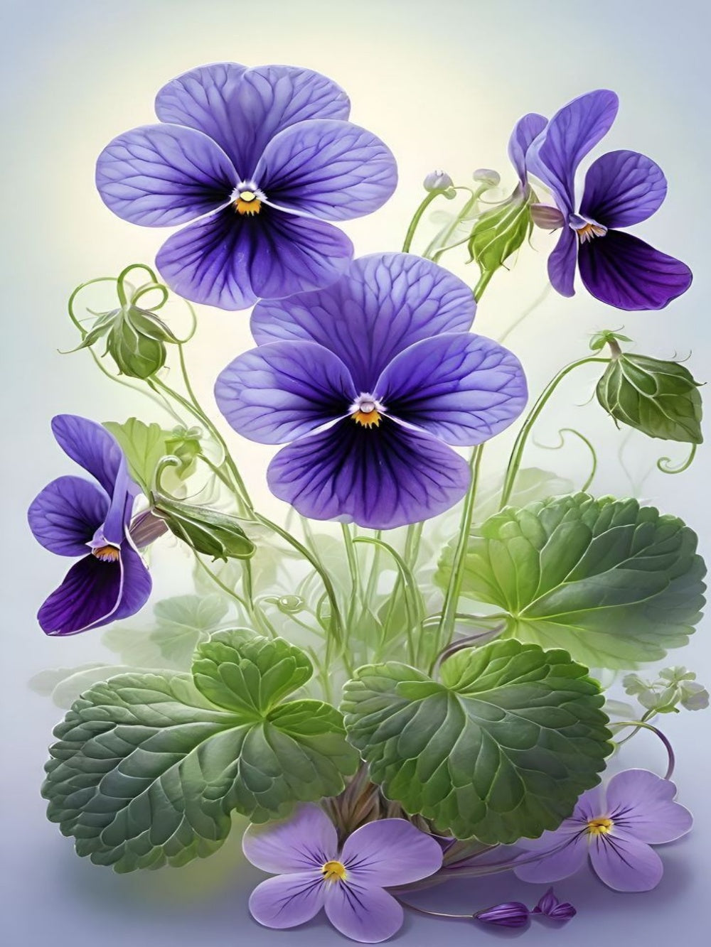 Pansy | Diamond Painting