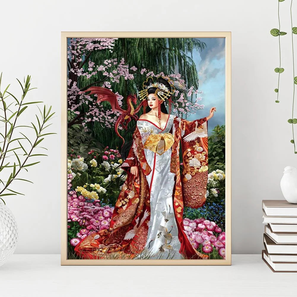 Beautiful Girl | Diamond Painting