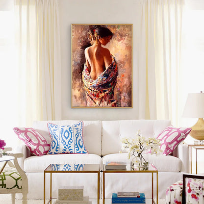 Beautiful Girl | Diamond Painting