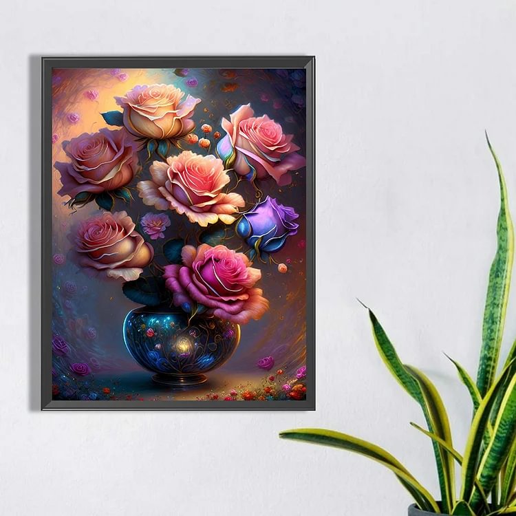 Colorful Flower | Diamond Painting