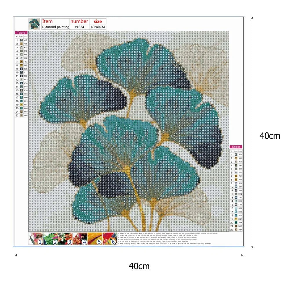 Ginkgo Leaves | Diamond Painting