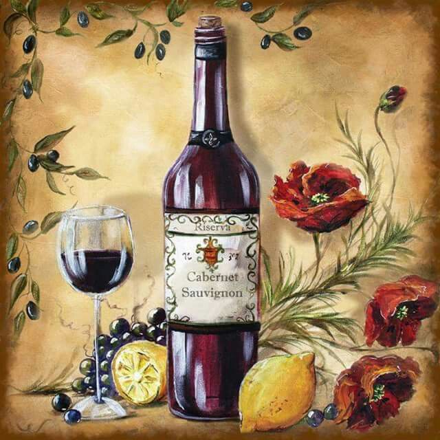 Wine Glass | Diamond Painting