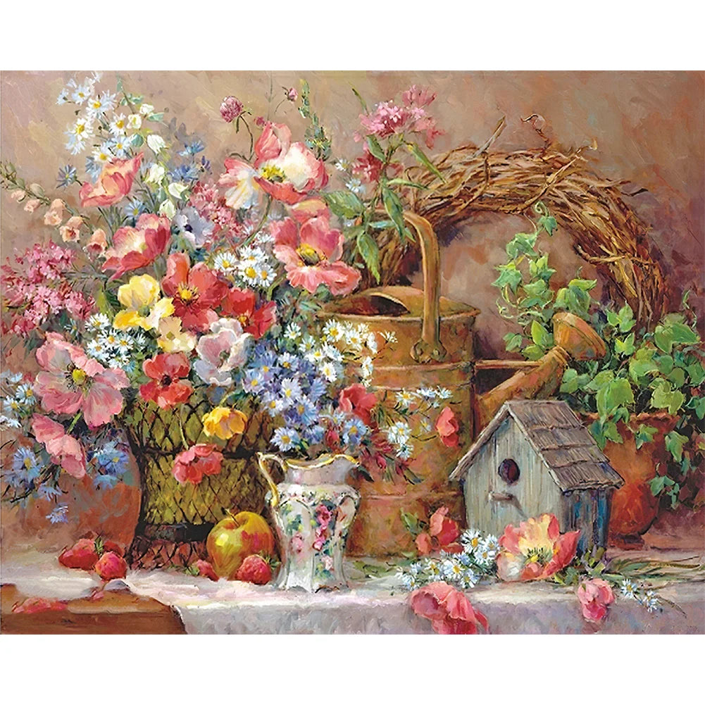 Flower Corner | Diamond Painting