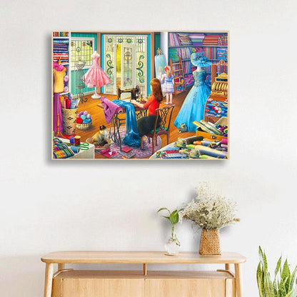 Beautiful Girl | Diamond Painting