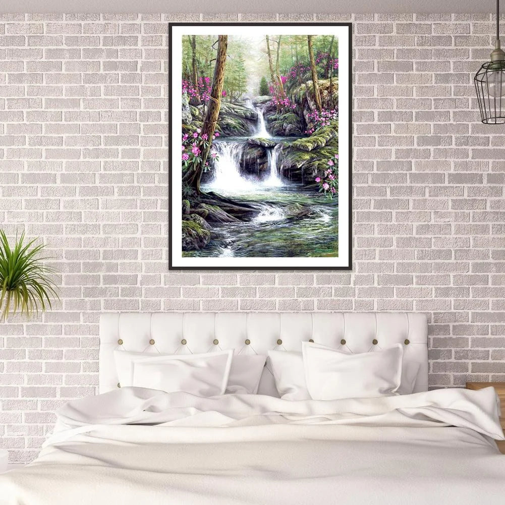 Forest Stream | Diamond Painting