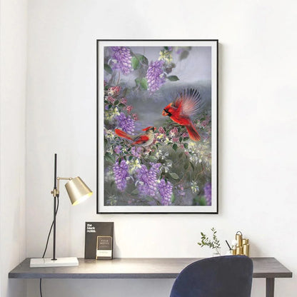 Cardinal Bird | Diamond Painting