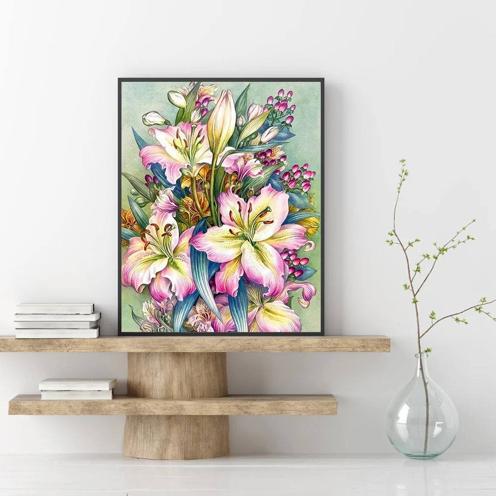 Beautiful Flowers | Diamond Painting