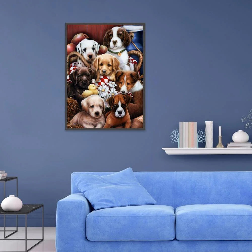 Cute Dogs | Diamond Painting