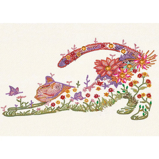 Cat | Cross Stitch Embroidery