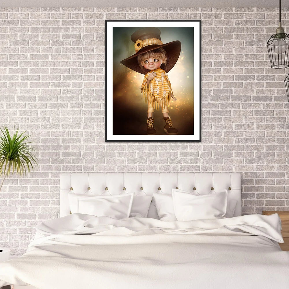 Beautiful Girl | Diamond Painting