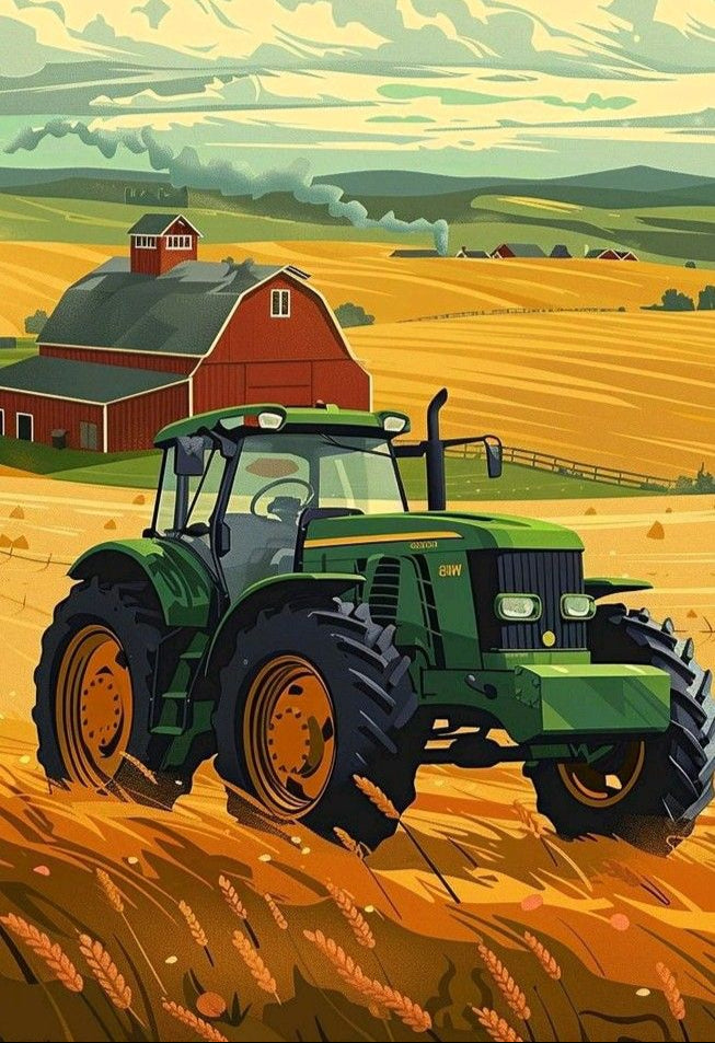 Tractor | Diamond Painting