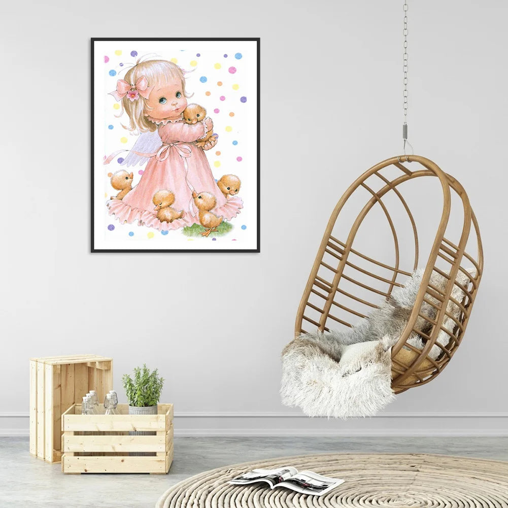 Beautiful Girl | Diamond Painting