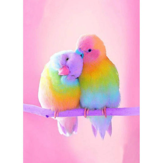 Love Birds Parrot | Diamond Painting