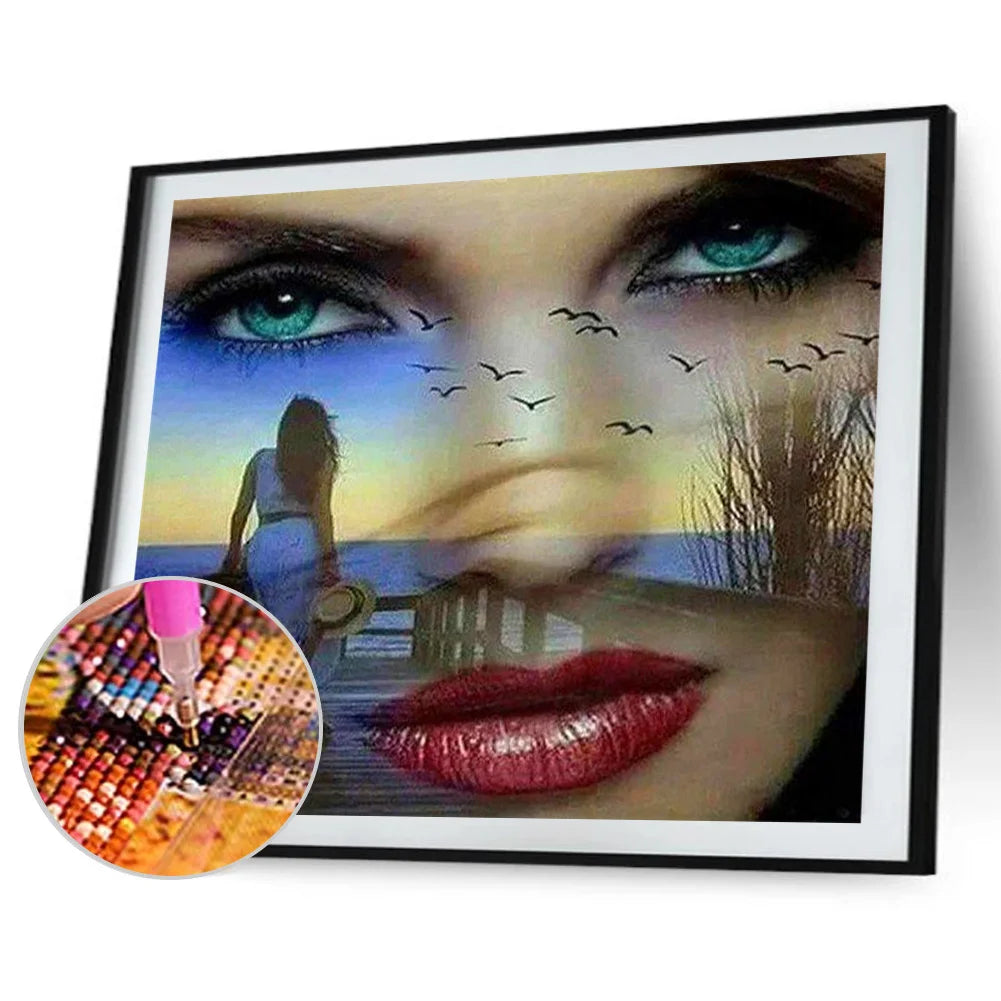 Beautiful Girl | Diamond Painting