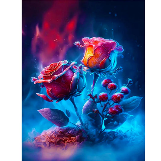 Two Roses | Diamond Painting