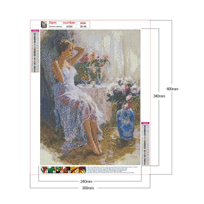 Beautiful Girl | Diamond Painting