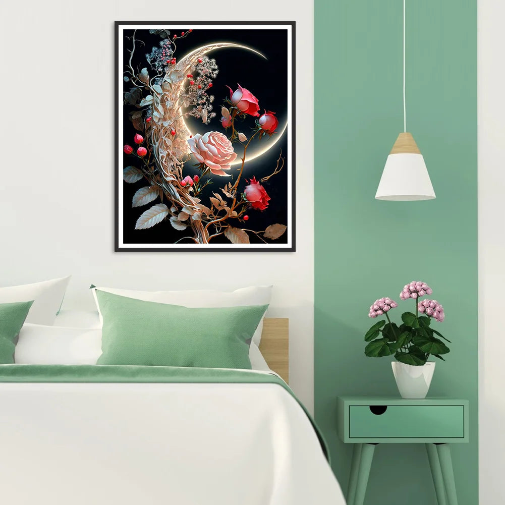 Moon Flower | Diamond Painting