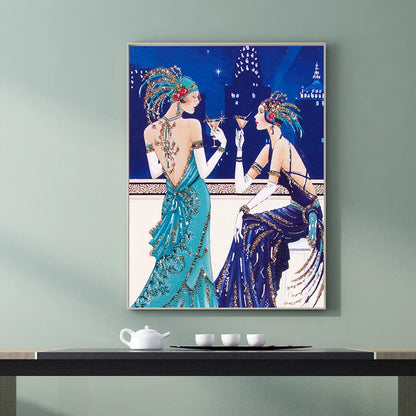 Beautiful Girl | Diamond Painting