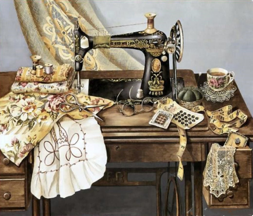 Sewing Machine | Diamond Painting