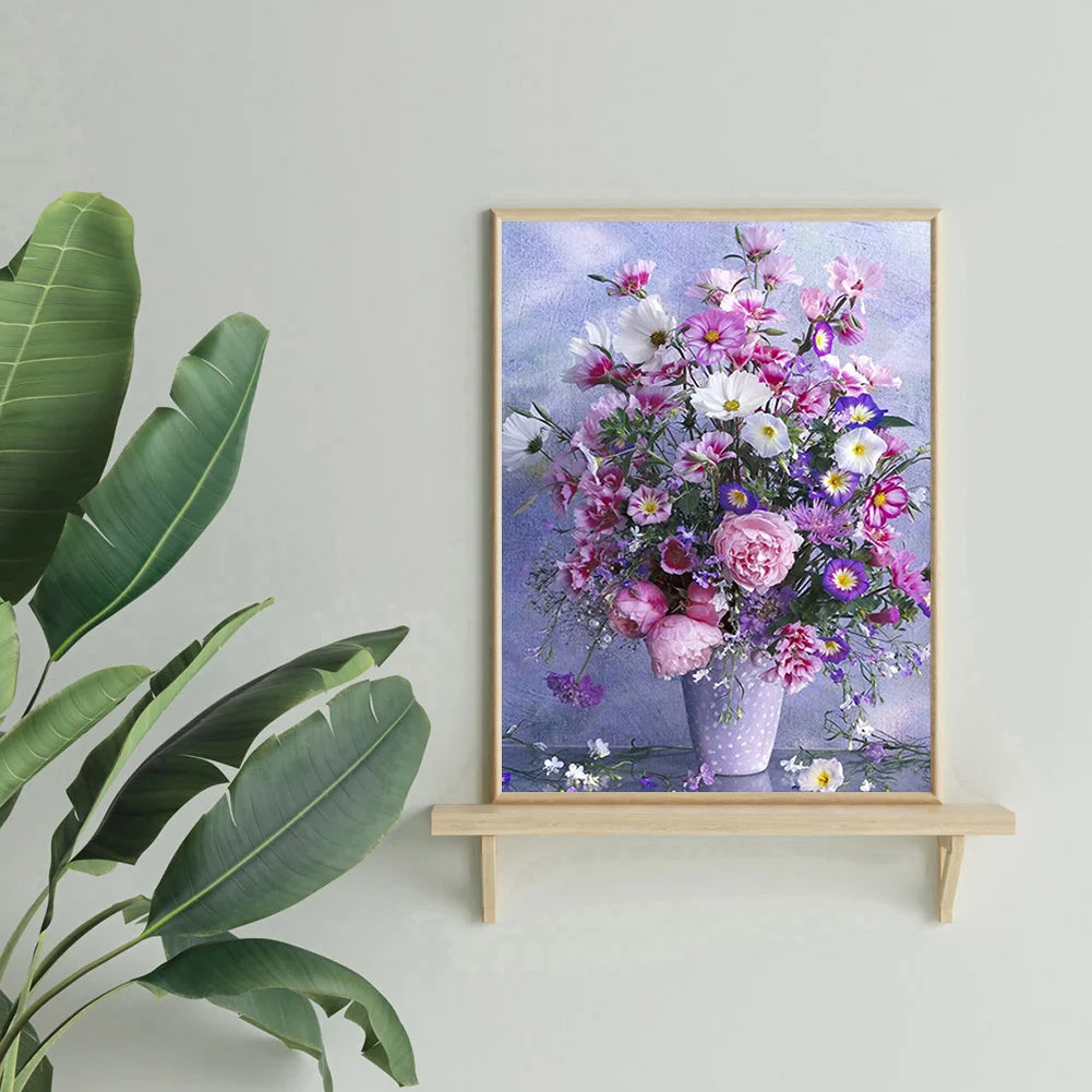 Flowers In The Vase | Diamond Painting