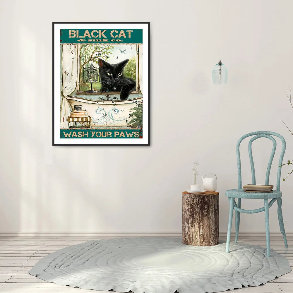 Black Cat | Diamond Painting