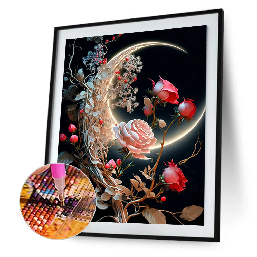 Moon Flower | Diamond Painting