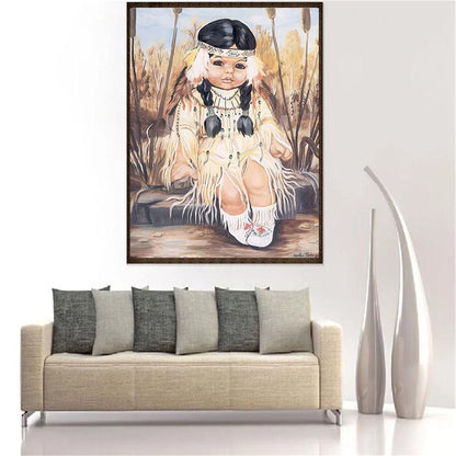 Beautiful Girl | Diamond Painting