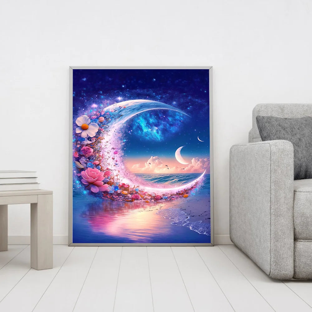 Moon Flower | Diamond Painting