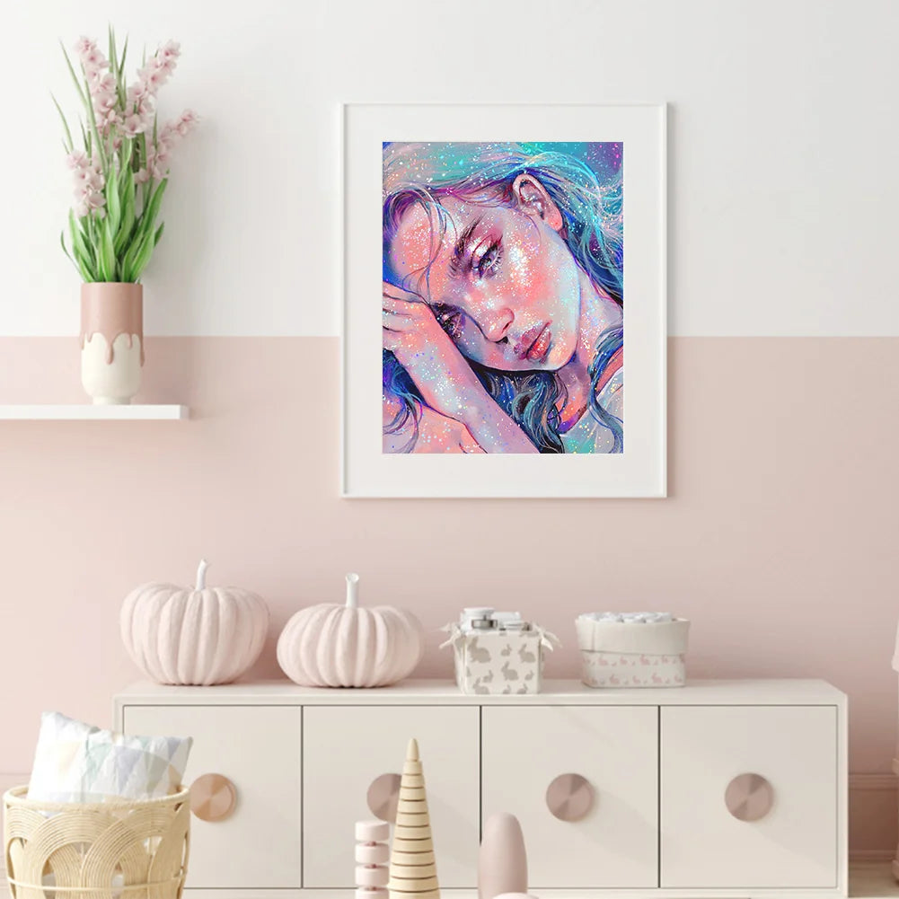 Beautiful Girl | Diamond Painting