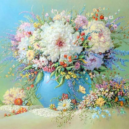 Vase Flower | Diamond Painting