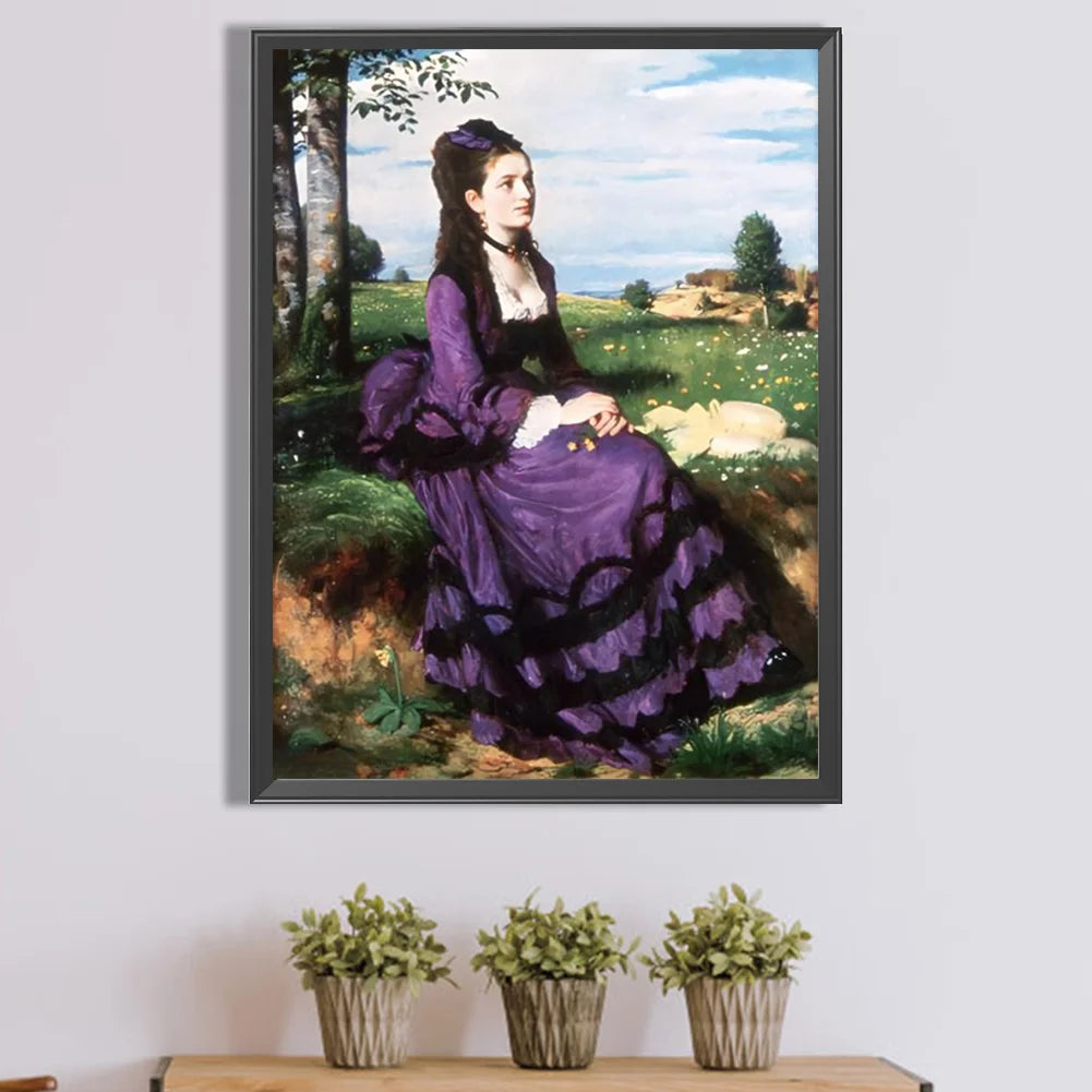 Beautiful Girl | Diamond Painting