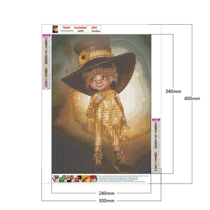 Beautiful Girl | Diamond Painting