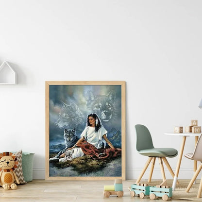 Beautiful Girl | Diamond Painting