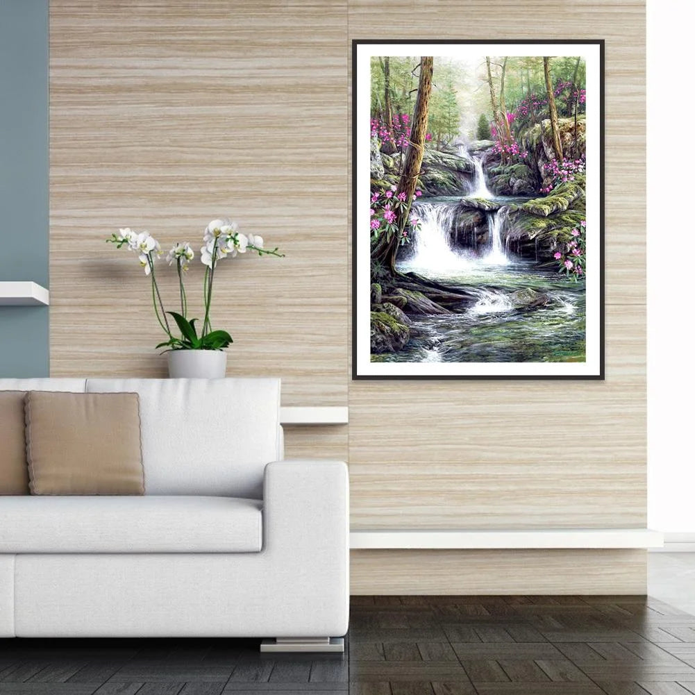 Forest Stream | Diamond Painting