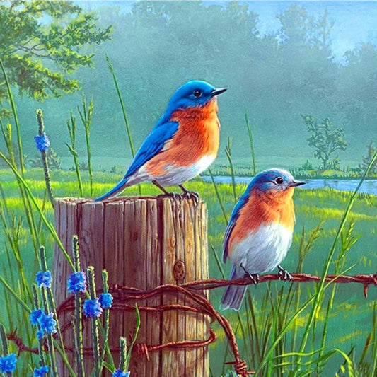 Blue Bird | Diamond Painting