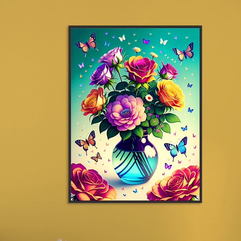 Pretty Flower | Diamond Painting