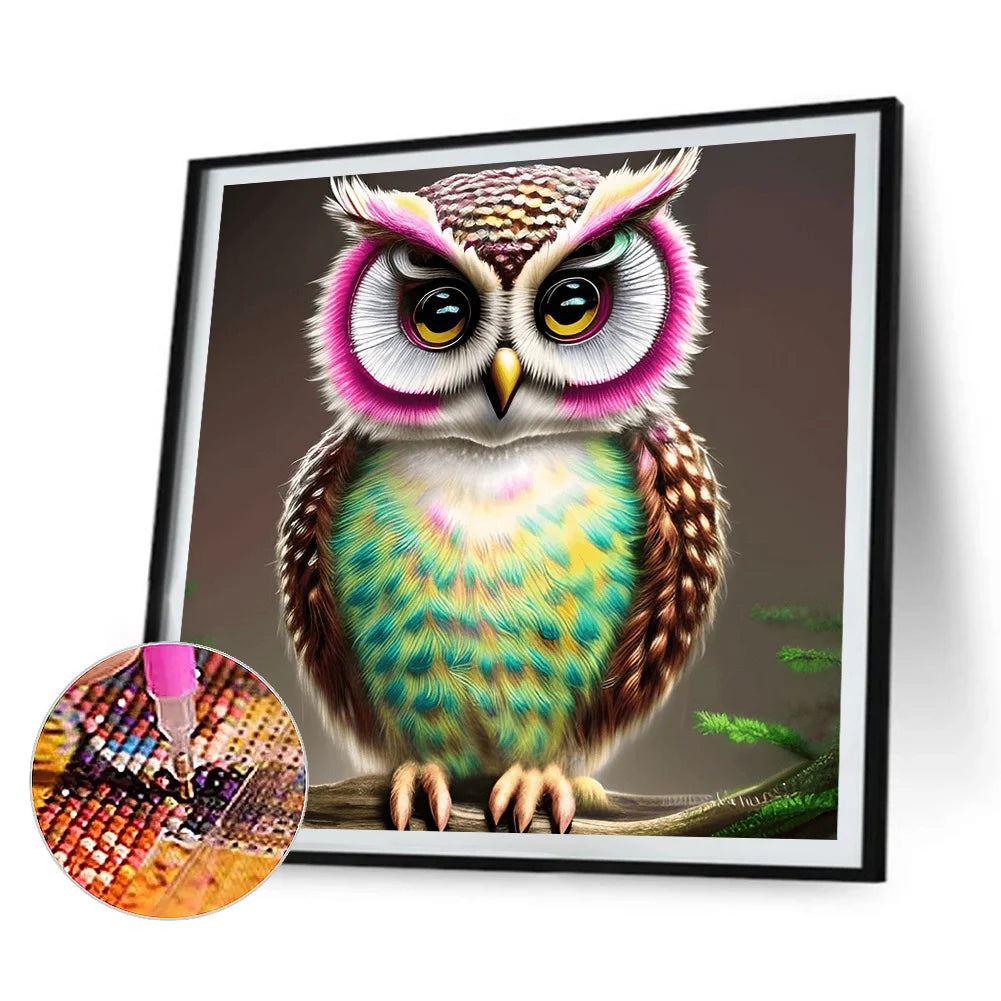 Owl | Diamond Painting