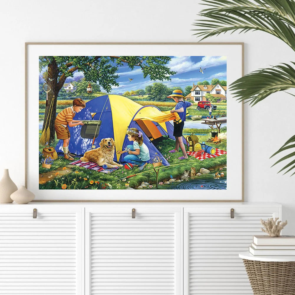 Camping | Diamond Painting