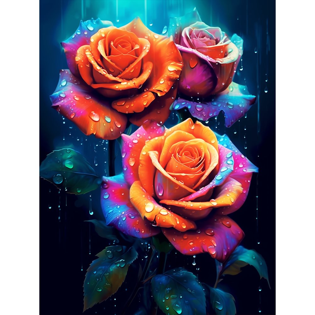 Colorful Flower | Diamond Painting