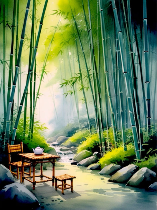 Bamboo | Diamond Painting
