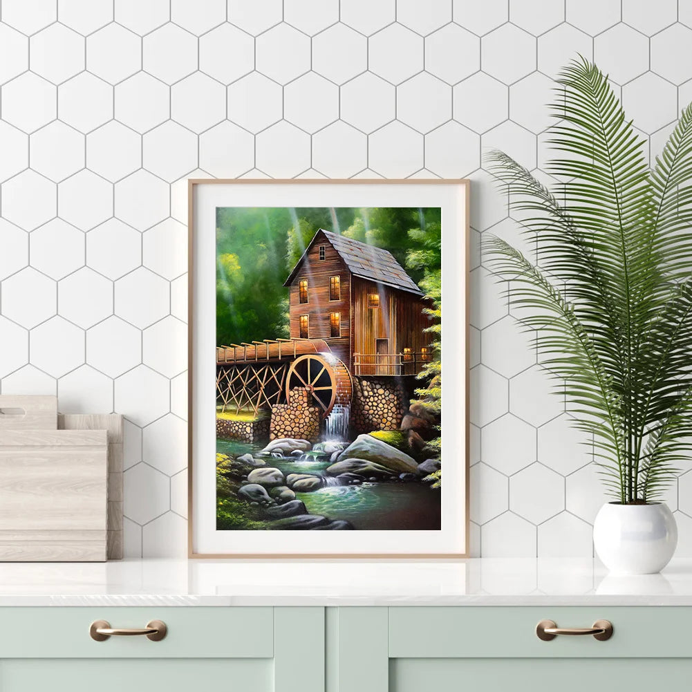 Water Wheel | Diamond Painting