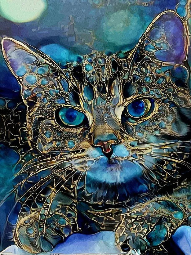 Cat | Diamond Painting