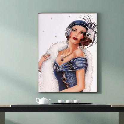 Beautiful Girl | Diamond Painting
