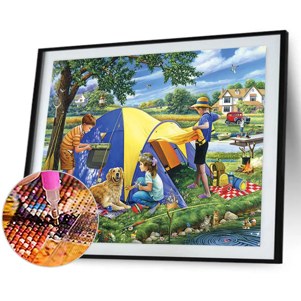 Camping | Diamond Painting